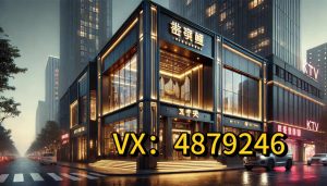 厦门夜场招聘图片，装修豪华气派的大门口